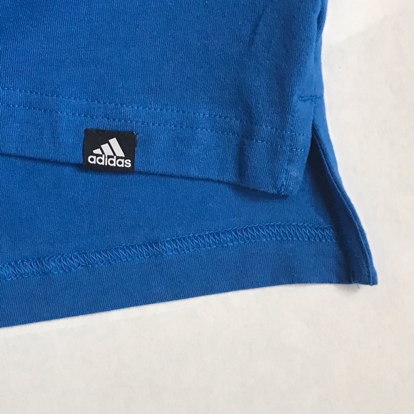 Adidas Men’s The Pack Split T-shirt Blue - Picture 6 of 15